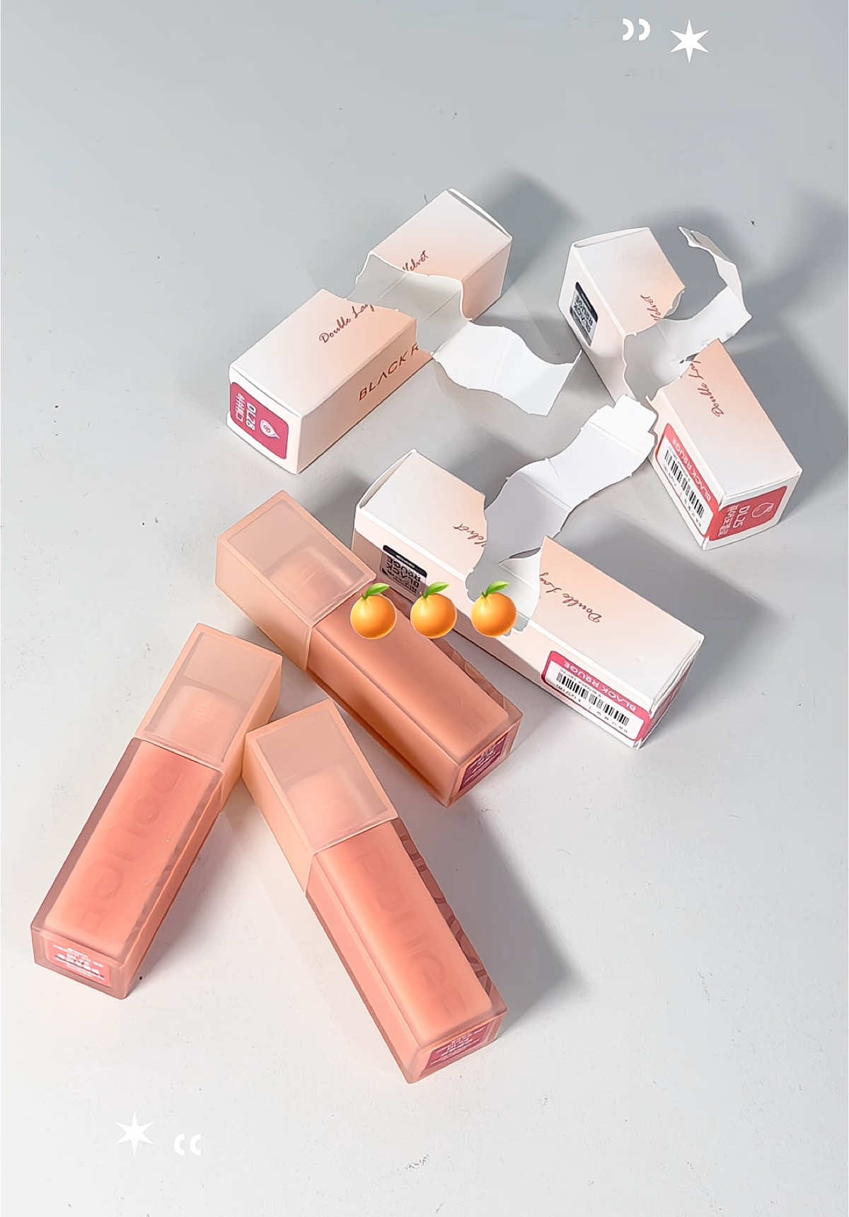 bóc vỏ 🍊 ăn tết hoi 🫵🏻 @Black Rouge Vietnam #kbeauty #lipstick #sonmoi #foryoupage #trending #sonquyt #blackrouge #doublelayer4 