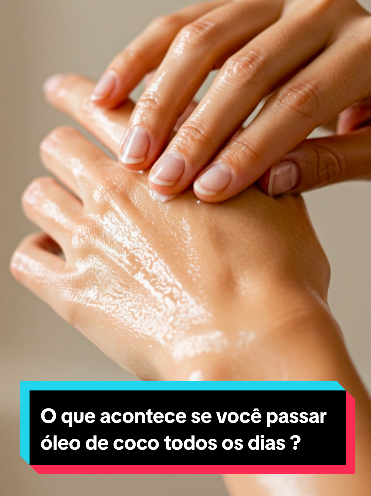 O que acontece se você passar óleo de coco todos os dias ? #oleodecoco #pelesaudavel #pele #peleoleosa #espinhas #saude 