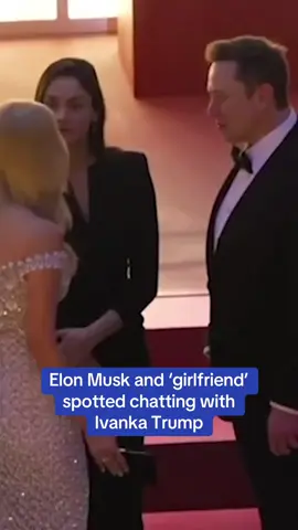 Elon Musk and ‘girlfriend’ Shivon Zilis were spotted chatting with Ivanka Trump at a pre-inauguration candlelit dinner for donors. Zilis is the mother of three of Musk’s 12 children. 🎥 Reuters  #news #politics #trump #donaldtrump #elonmusk 