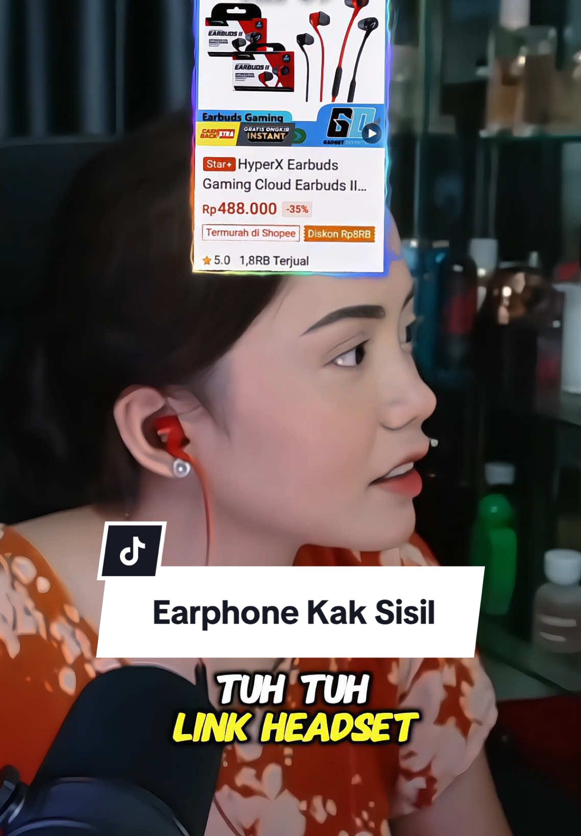 Earphone Kak @Gagitusil Geyzt Link Di Bio No54 #set1awanade #gagitusil 