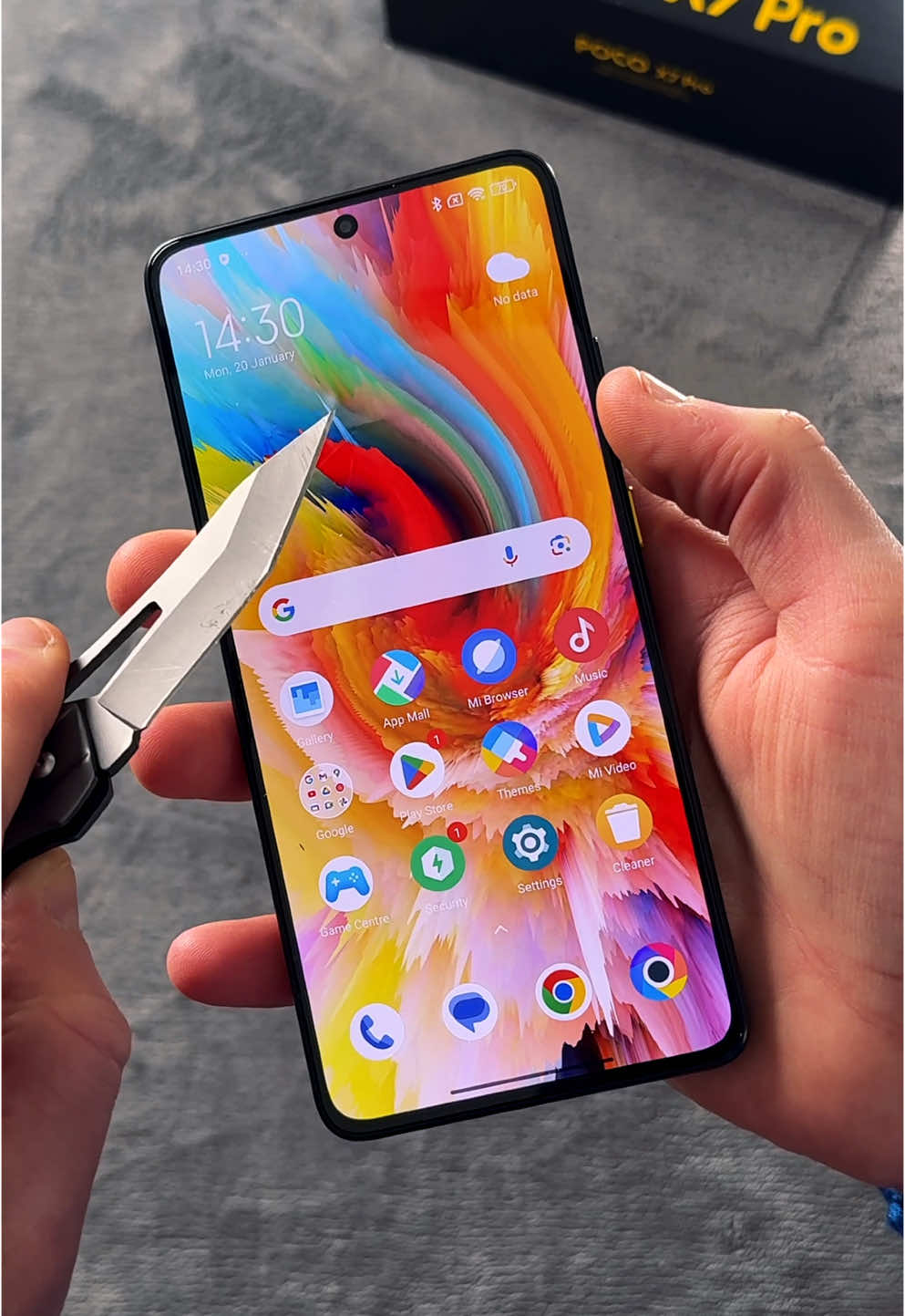 🔥 2025 cheap phones are getting GOOOOD! 😎 POCO X7 Pro UNBOXING!  👉 6.67” AMOLED display  👉 Mediatek Dimensity 8400 Ultra chip  👉 Android 15  👉 6000 mAh battery  👉 Stereo speakers  👉 50MP dual camera  👉 £309  Bargain.  #poco #pocox7pro #smartphone #phone #tech #technology #android #asmr #unboxing #xiaomi #xiaomipoco #mediatek @POCO.Global @MediaTek 