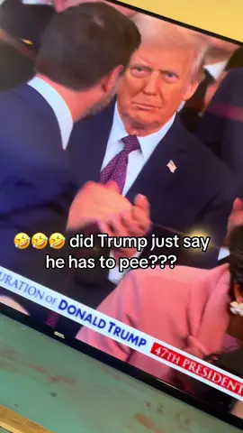 #trump #vance #inaugurationday #funny #pee #trump #president #gottapee @President Donald J Trump 