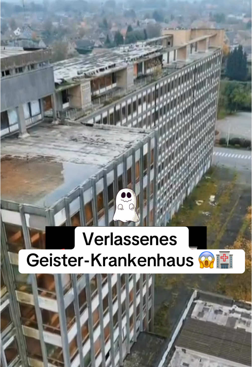 Das verlassene Geister-Krankenhaus 😱👻🏥 #geist #geister #krankenhaus #verlassen #verlasseneortedeutschland #verlasseneorte #köln #deutschland #deutsch #unglaublich #unheimlich #gruselig #fd #fds #spannend #spannung #reise #reisen #unterwegs #losthistorie 