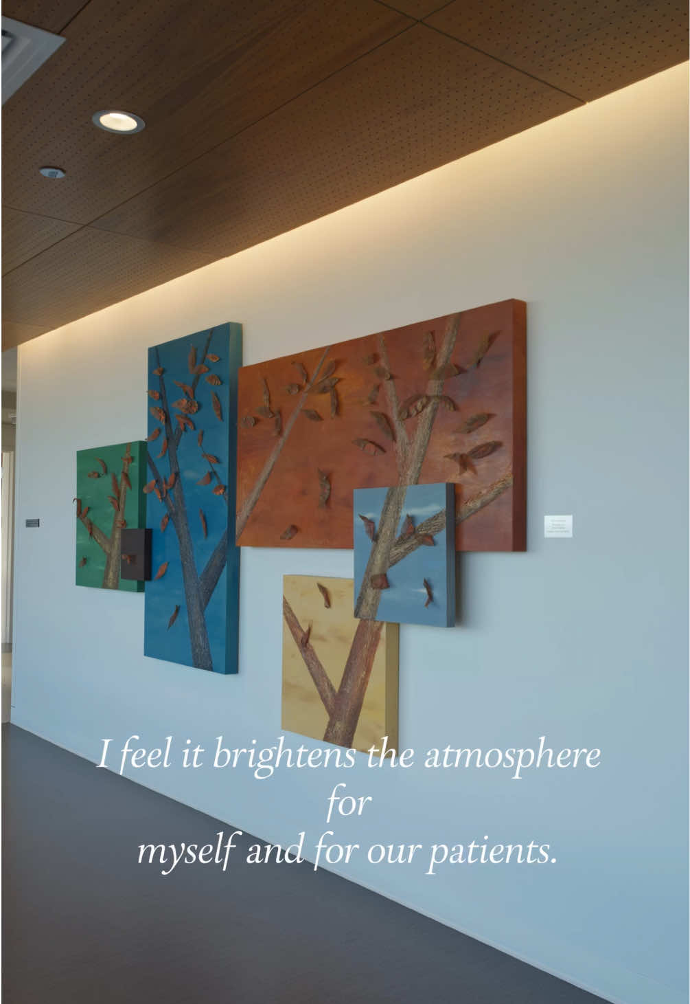 “I personally love the artwork that lines the halls of Southwest General. I feel it brightens the atmosphere for myself & for our patients.” 🎨🖼️🏥  #art #decorate #design #healthcare #hospital #career #Love #thatsmyhospital #southwestgeneral 