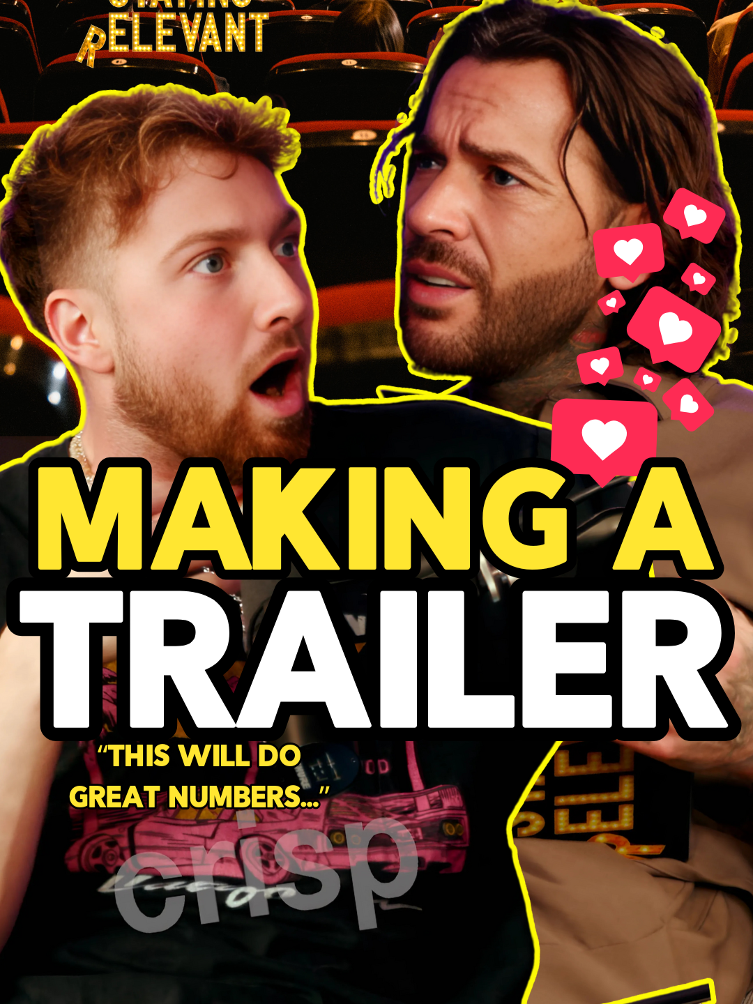 How to make a podcast trailer!! #stayingrelevant #podcast #samandpete @samthompsonuk