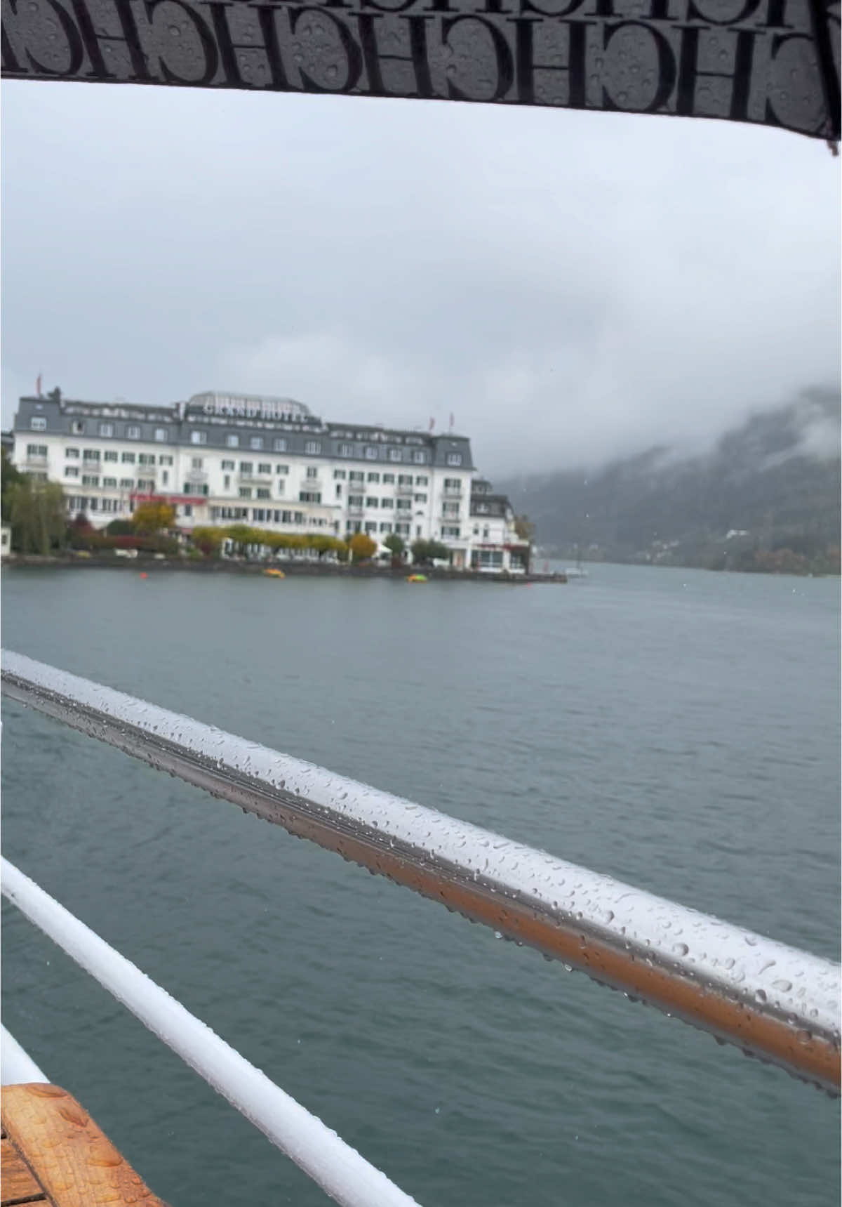 كانت مثل الحلم 🥹🌈🌧️🍃♥️♥️ #zellamsee #austria #النمسا #زيلامسي #اوروبا 