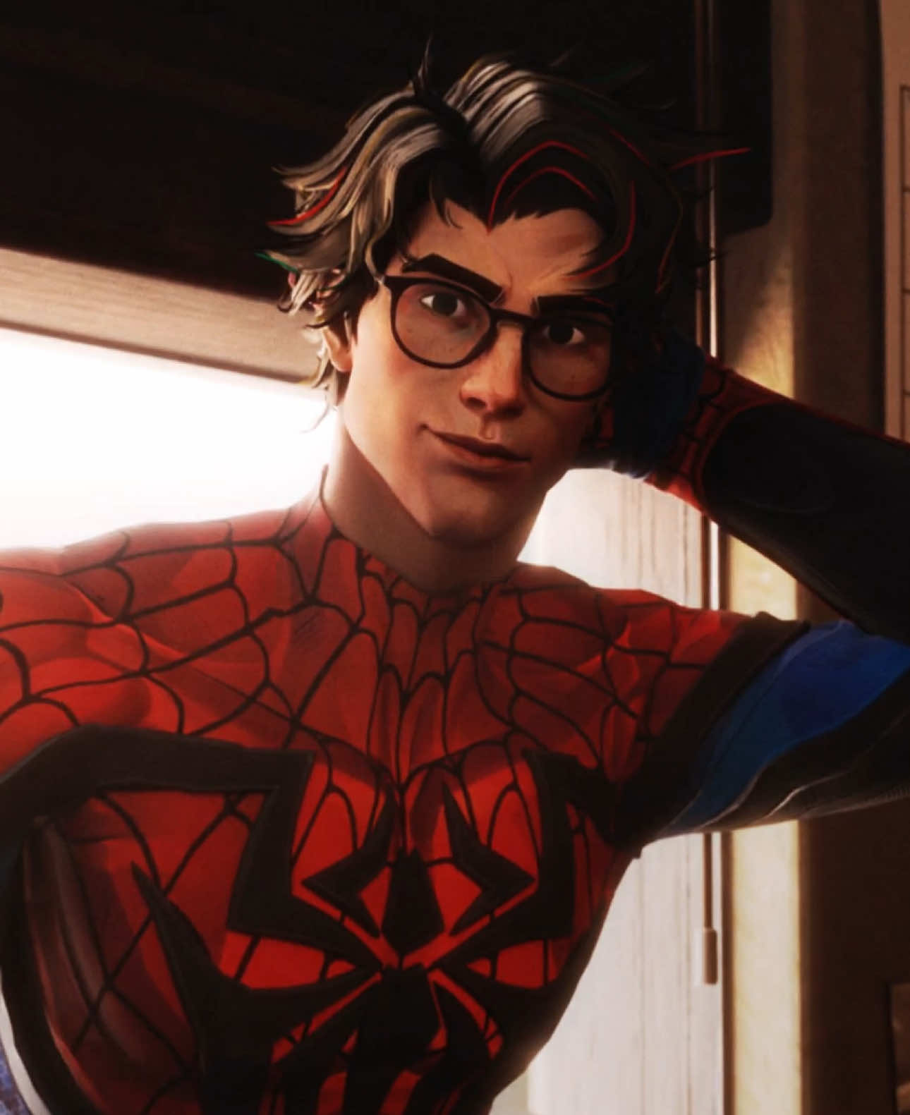 renders _notrose (x) 1 part rm deathmetul + vhs cred and 1 overlay ib emoprincetodd #peterparker #peterparkeredit #spiderman #spidermanedit #marvelrivals #marvelrivalsedit #marvel #marveledit