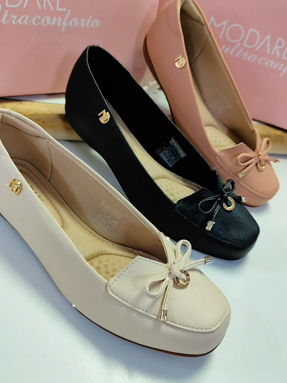 Mocassim da Modare Ultraconforto 😍. Lindos e muito confortáveis 😉!! Número do nosso WhatsApp: +55 31 99609-8374 😉. #taquetacalcados #modare #ultraconforto #mocassim #mocassimfeminino #sapatofeminino #sapatilhas 