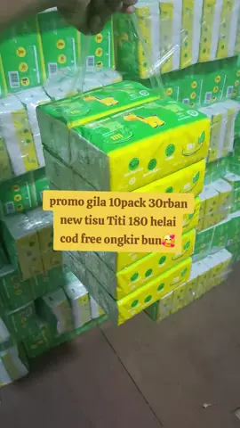 promo 10pack 30ribuan. New tissue Titi 180 helai. beli sekarang, buat stok dirumah #tisu #tissue #tisutiti #tisumurah #tisuviraltiktok #tissuepaper #fyp #cuantanpabatas #Ramadan 