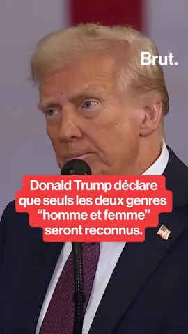 Donald Trump a également ajouté vouloir “stopper le délire transgenre” dès son premier jour comme président. #donaldtrump #trump #etatsunis #sinformersurtiktok #usa🇺🇸 