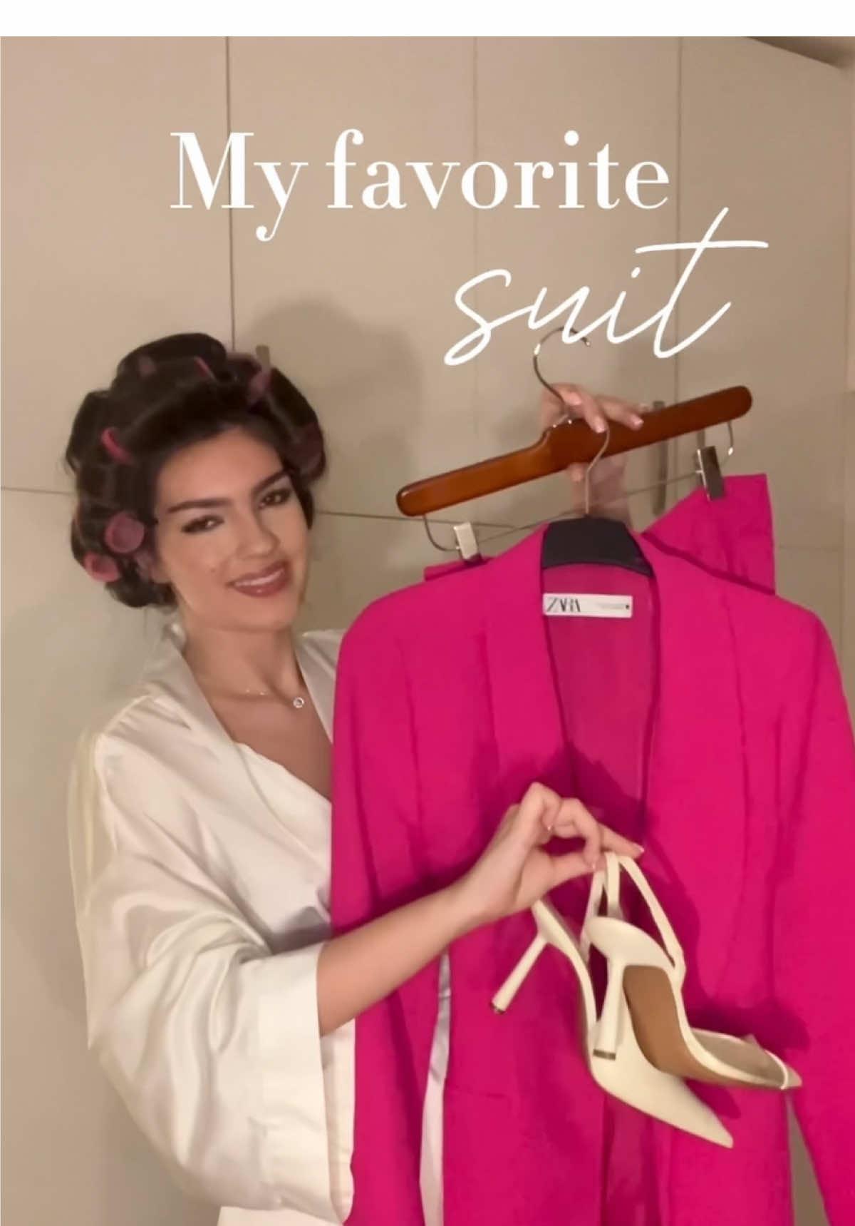 💘pink vibess . . . . #pink #ootn #outfitideas #zara #inspofashion #creatorsearchinsights #fashiontiktok #elegant #nightoutoutfit 