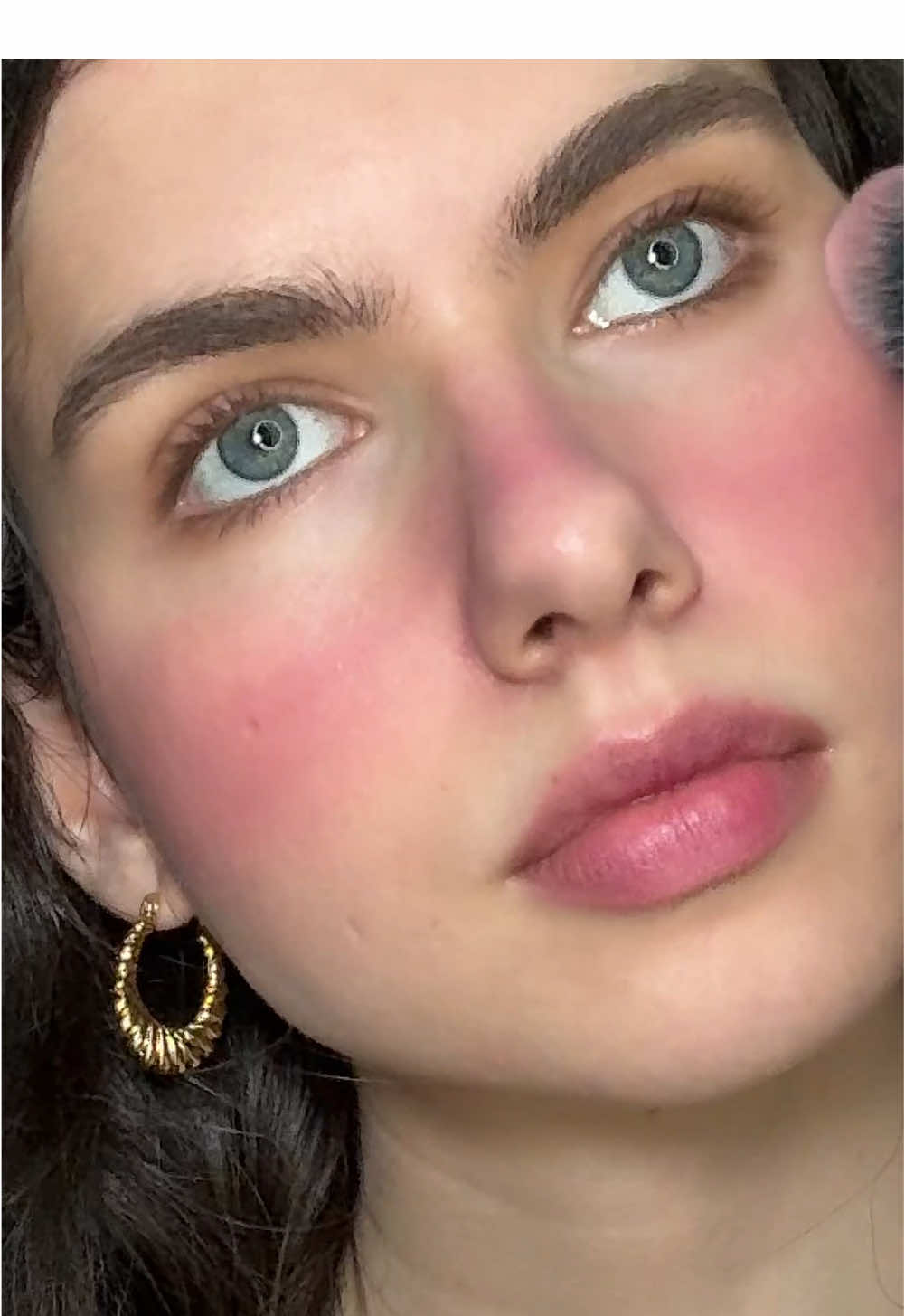 I’m cold blush #blush #makeup #BeautyTok #fyp 