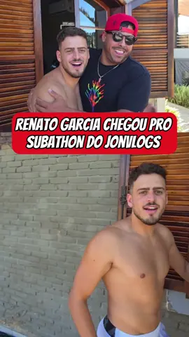 Renato Garcia chegou pro subathon do Jonvlogs #jonvlogs #renatogarcia #subathon 