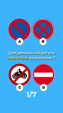 Connais-tu ces panneaux d’interdiction ?  #codedelaroute #quiz #quizfr #quiz #codedelaroute2025 #permisdeconduire #examencodedelaroute #apprendresurtiktok #panneaudesignalistion #panneaux 