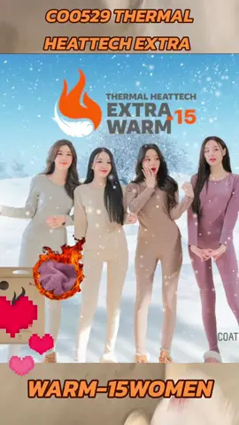 CO0529 THERMAL HEATTECH EXTRA WARM-15WOMEN