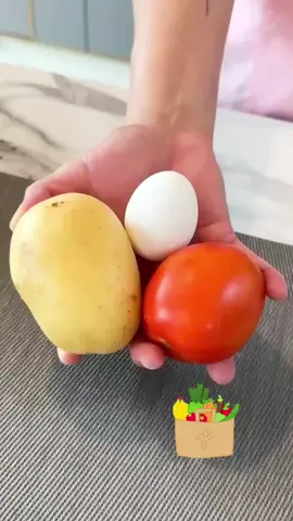 lanche com apenas três ingredientes!#receitasimples #lanche#saudavel#dieta #ovo#batata
