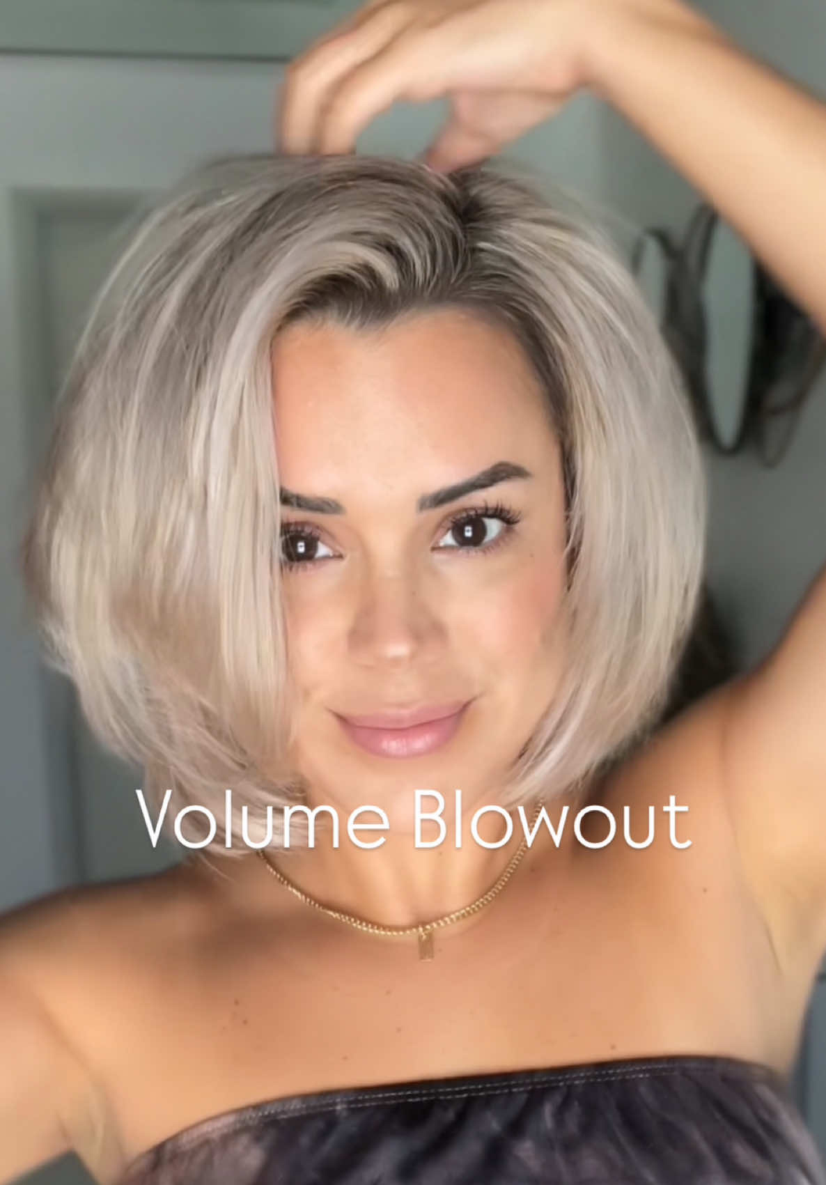 #volumehair #blowout #hairvolume #hairvolumeproducts #flathair #shorthair #bobhaircut #volumen 