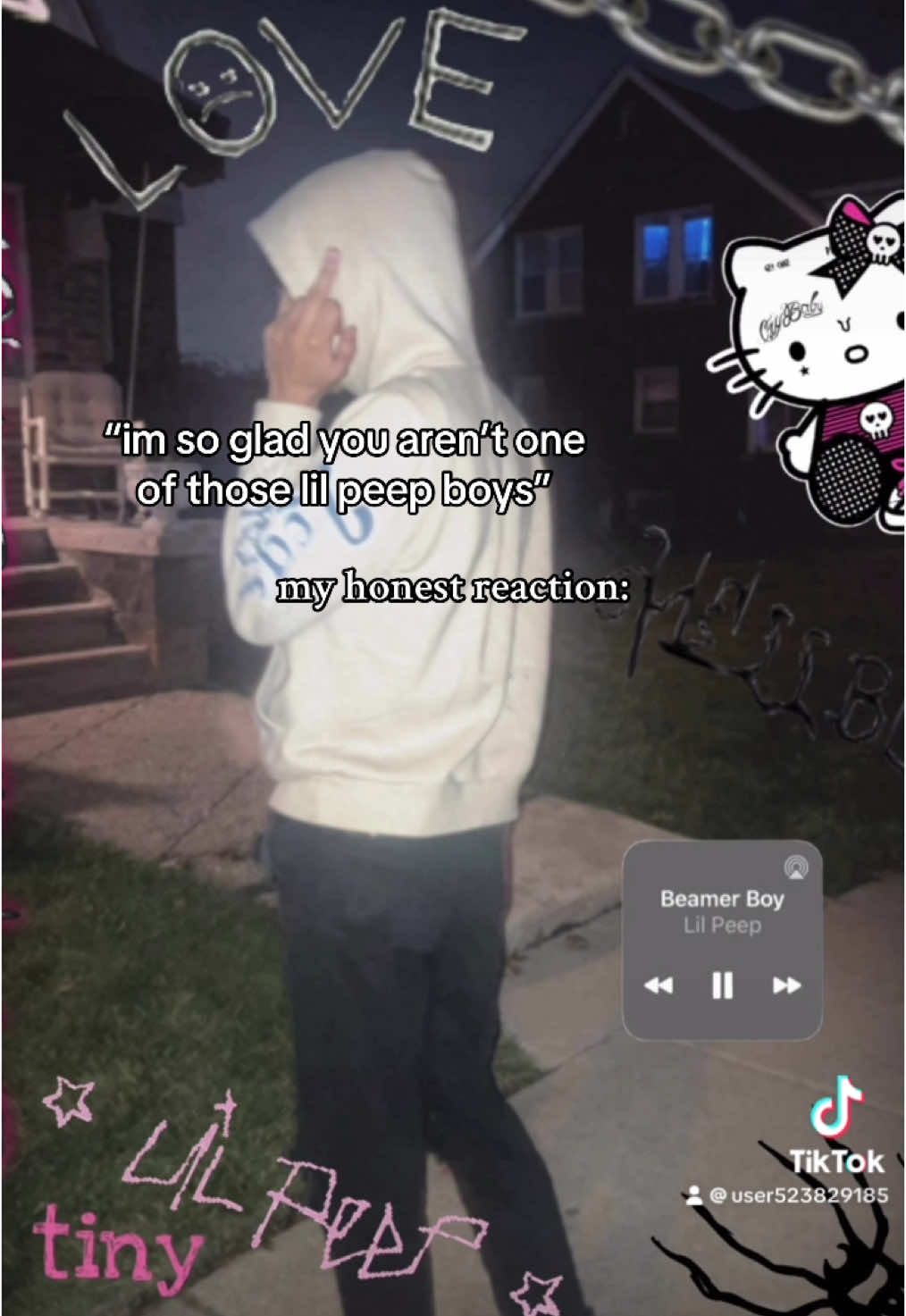 TOO BAD I AM !! 😈 #fyp #fypシ #foryoupage #lilpeep #peep #lilpeep🖤 #nostalgia #edit 