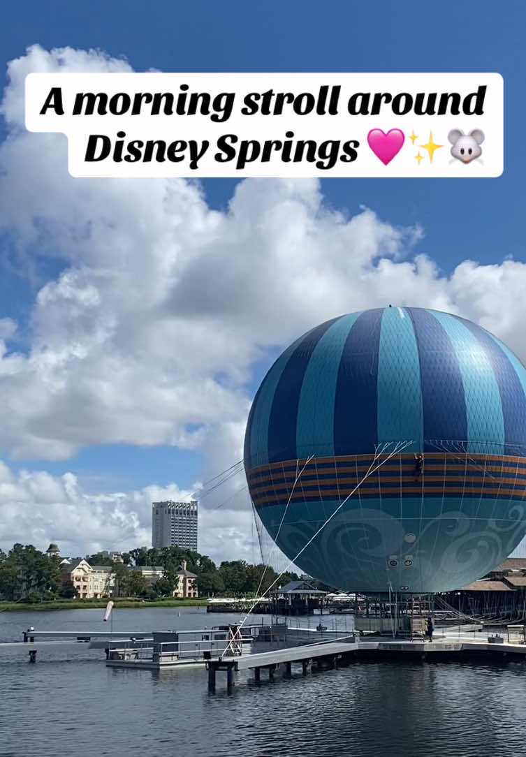 A morning stroll round Disney Springs 🩷🐭✨ @Disney Parks #disneysprings #disneyworld #florida #disney #sunshine #orlando #fyp #foryoupage #foryou #happiness 