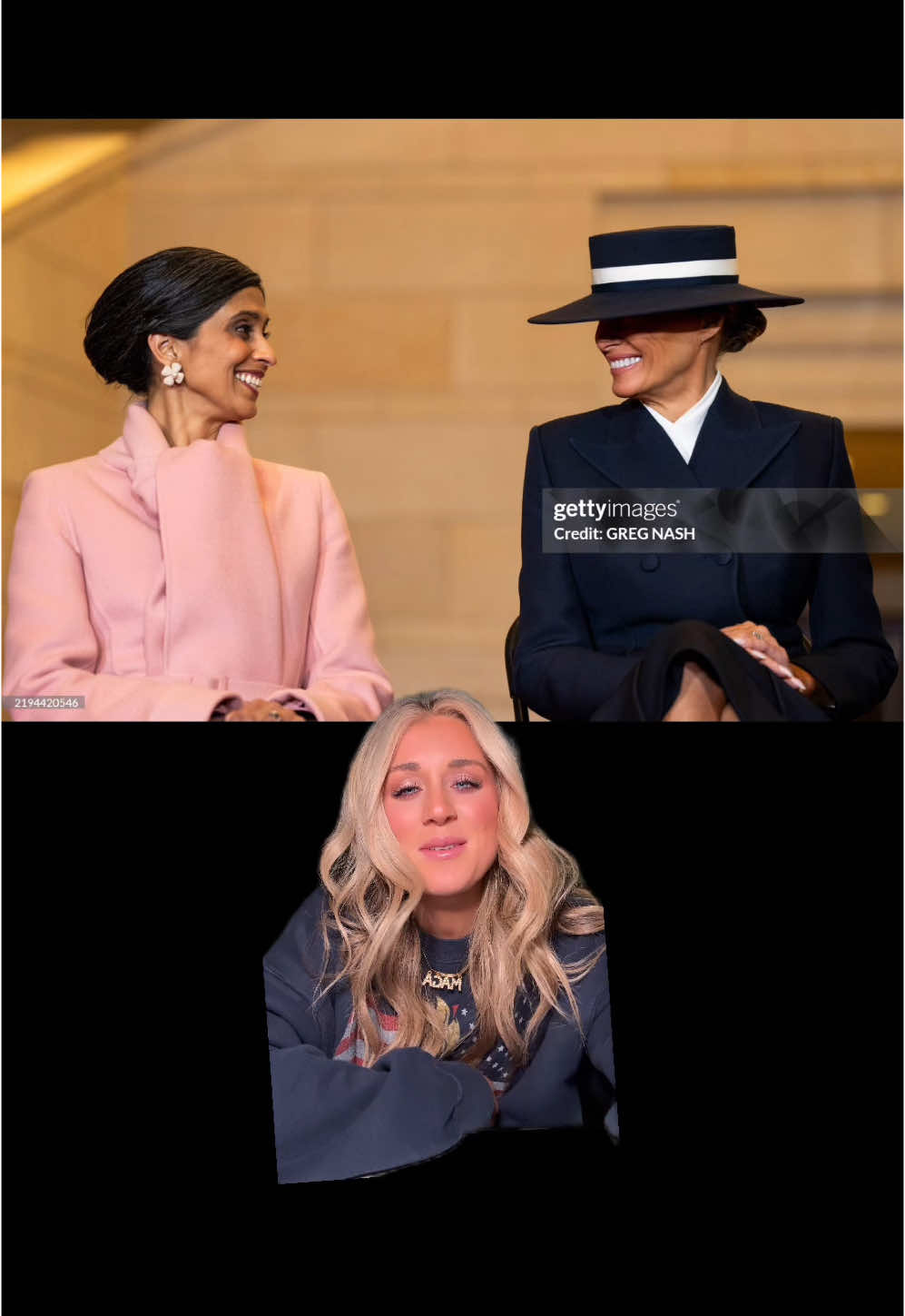 White House is bout to turn into a catwalk and I'm so not mad about it #fashion #greenscreenvideo #greenscreen #melaniatrump #ushavance #inaugurationceremony 