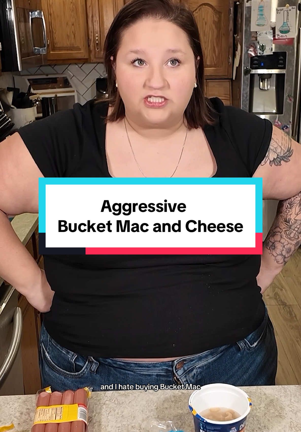 This video too entirely too long to edit the full version is on YT #AggressiveTutorials #AggressiveTutorialLady #AggressiveCookingShow #AggressiveCookingTutorials #Aggrecipes #bucketmacandcheese 