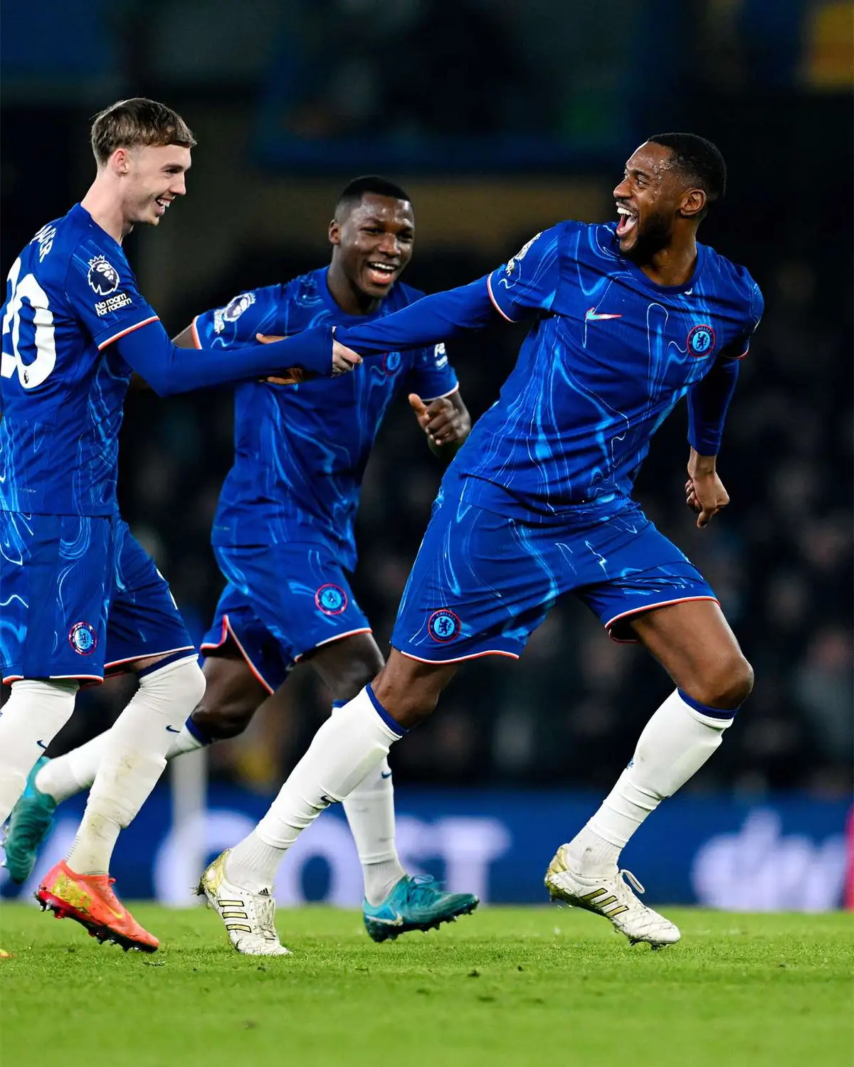 First Premier League goal for the club! We’re grateful for the support Blues. UP THE CHELS! 💙