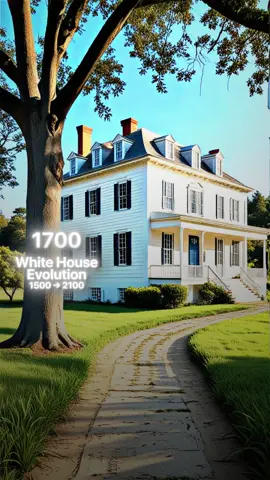 White House Evolution from 1700 to 2100 #whitehouse #usa #evolution #timelapse #ai 