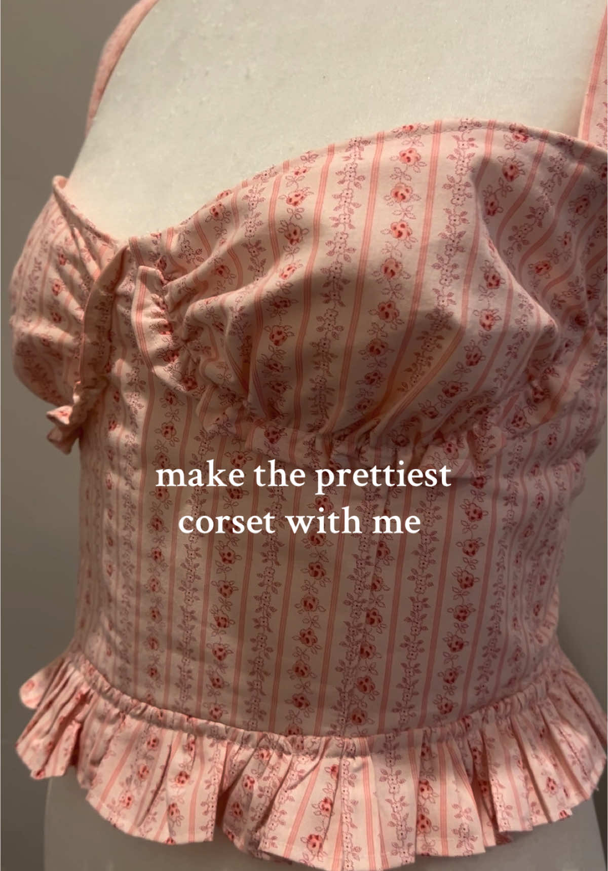 I love it so much 💕 #sewing #fashion #fitcheck #crafts #DIY #handmade #fyp #foryoupage #tiktok #satisfyingvideo #girly #cute 