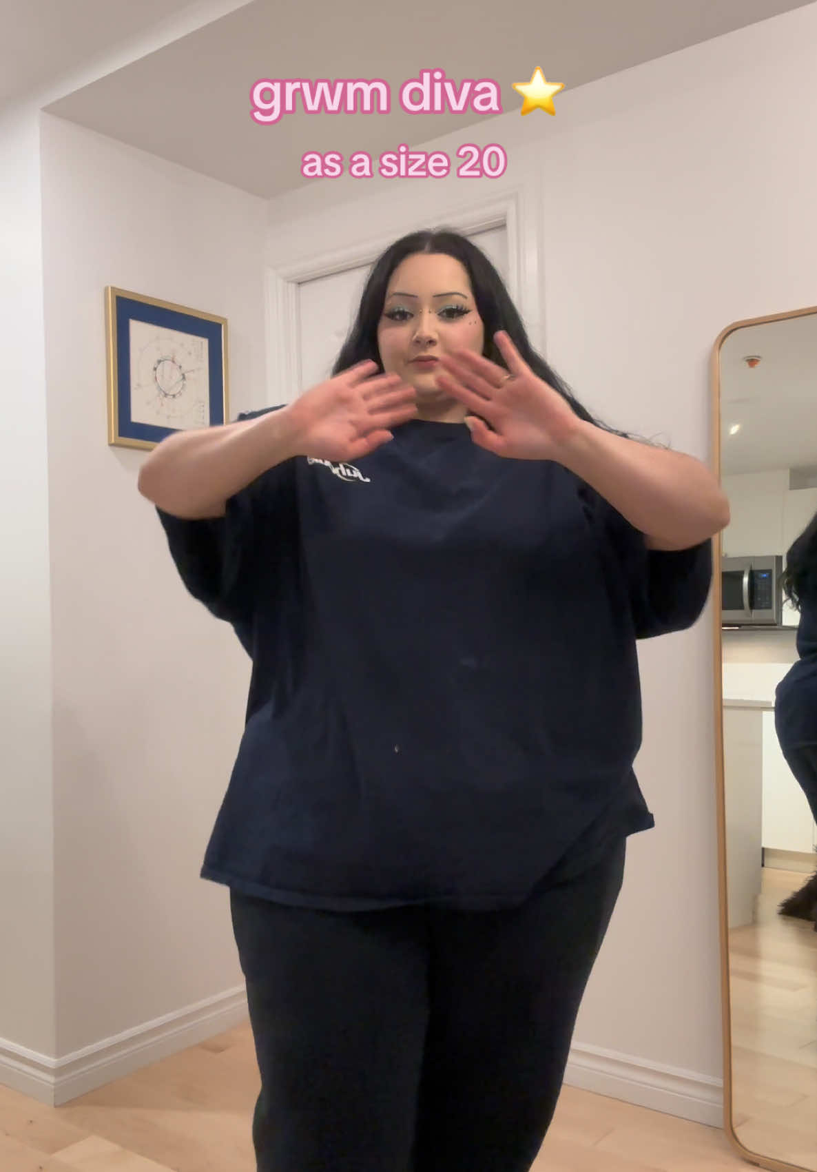 my first ever GRWM !! if yall hype this up i’ll make sure to make more, plus i’ll give u a kiss 💋⭐️🎀 lmk what y’all think of this x #fyp #plussizefashion #fashion #grwm #fitcheck #wlw #wuhluhwuh 