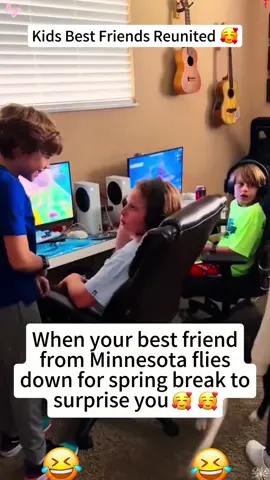 Kids best friends reunions 🥰#baby #Foryou #fyp #Tiktok #cutebaby #usa🇺🇸 #funnykids #cute #cutekidvideos #happy 