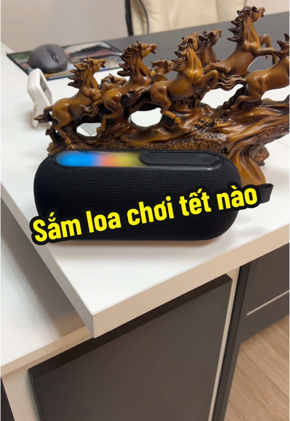 Loa bluetooth 5TECH BS5 công suất 20w, sale hàng mới nhanh tay sắm loa chơi tết nào #loabluetooth #loabluetoothmini #loabluetooth5tech #loakaraoke #loa 