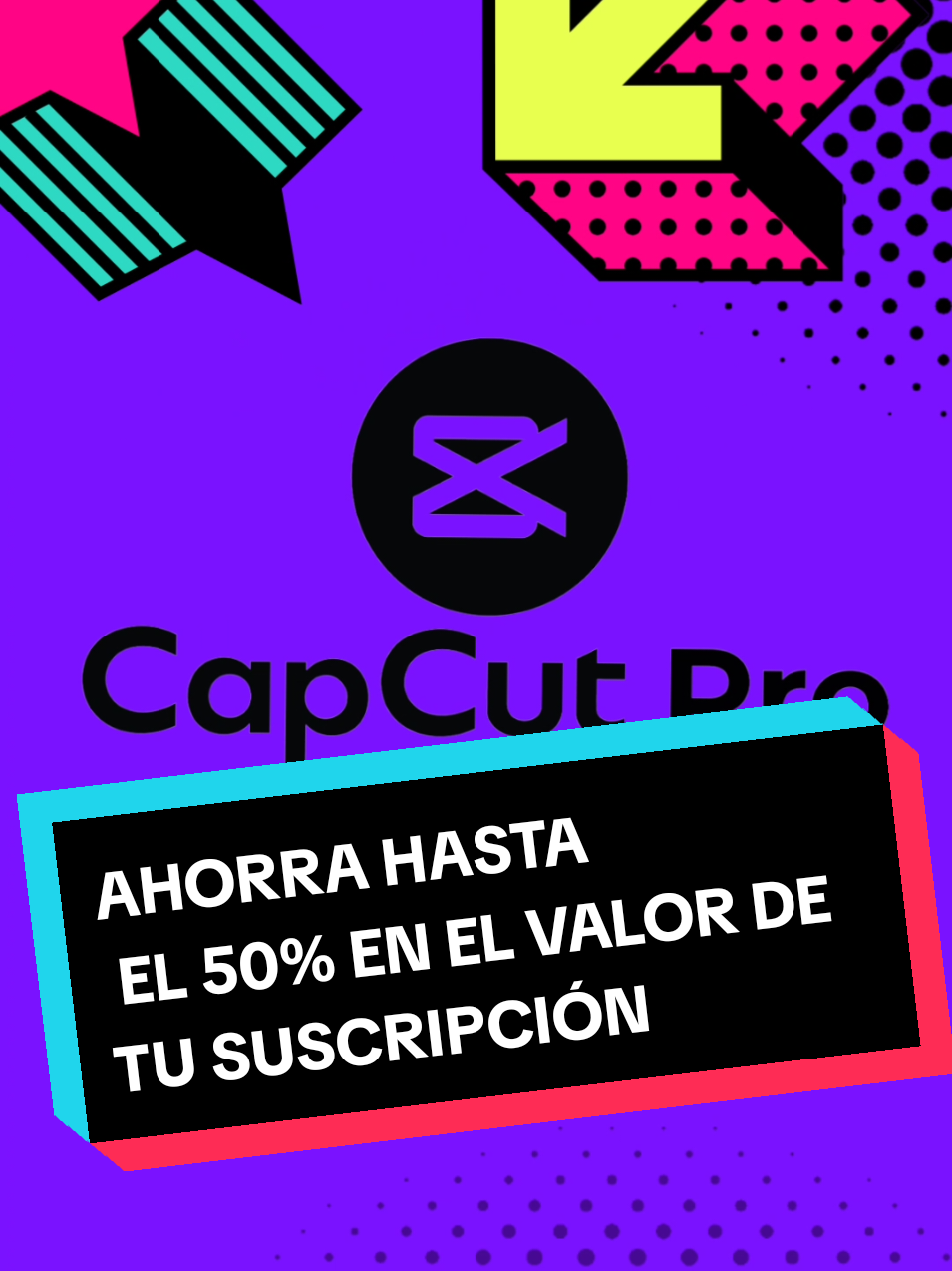 ✨ ¡Transforma tus videos al siguiente nivel con **CapCut Pro**! 🎬 ¿Quieres editar como un profesional? No busques más. Ahora puedes obtener una suscripción a CapCut Pro con hasta un **50% de descuento**. 🔥 **Ofertas Exclusivas:** 📅 1 Mes 📅 1 Año Aprovecha esta oportunidad y lleva tu contenido al siguiente nivel con todas las funciones premium de CapCut Pro. Desde efectos impresionantes hasta transiciones fluidas, ¡todo está a tu alcance! 🔗 Enlace en bio para realizar la compra en nuestro WhatsApp 🔗 #CapCutPro #Descuentos #EdiciónDeVideo #OfertaEspecial #VideoMarketing 