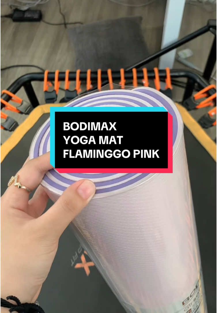 BODIMAX YOGA MAT FLAMINGGO PINK#bodimaxindonesia #bodimaxofficial 