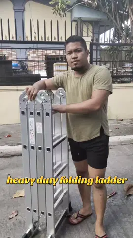 heavy duty folding ladder #py #fy #fyp #bosstante #ladders #Folding Ladder Heavy Duty #reaimladder  #reaim 