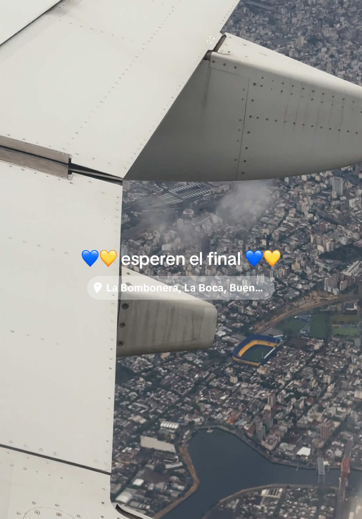 La bombonera el mejor estadio del mundo 💙💛 #TikTokDeportes #bocajuniors #labombonera 