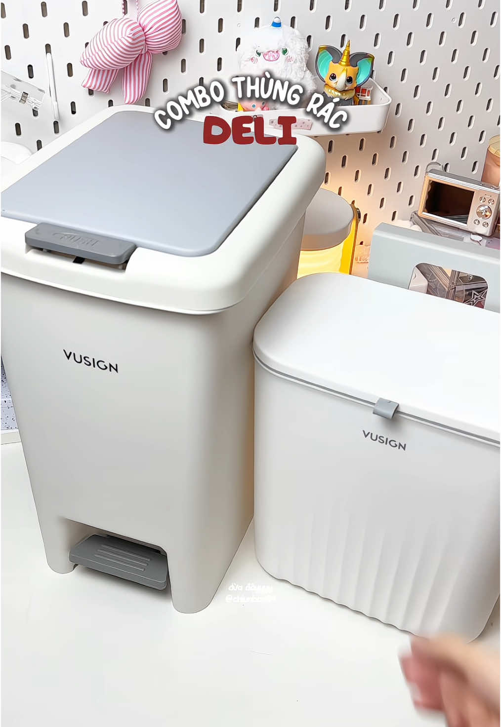 vừa xinh vừa bền luôn #xh #fyp #thungrac #thungracthongminh #dogiadung 