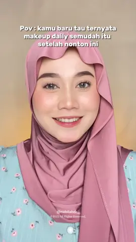 Makeup daily tuh mudah kok😉 #fypage #makeup #transition 
