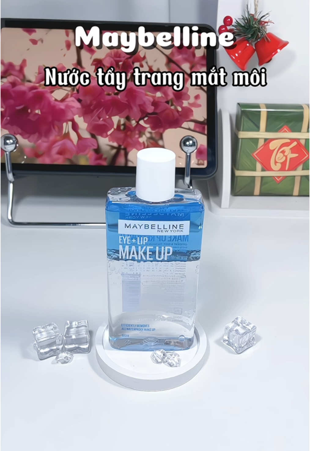 Nước tẩy trang mắt và môi chuyên dụng 2 lớp nhà Maybelline 🫶🏻 #maybelline #nuoctaytrangmatmoi #nuoctaytrangmaybeline #unboxing #🌿 