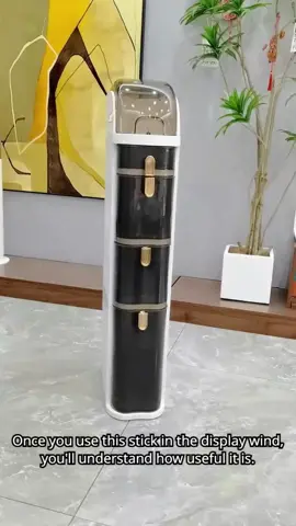 Bathroom narrow seam storage cabinet, suitable for narrow spaces#organizer #goodlife #homestorage #householditems #cabinet #goodthing 