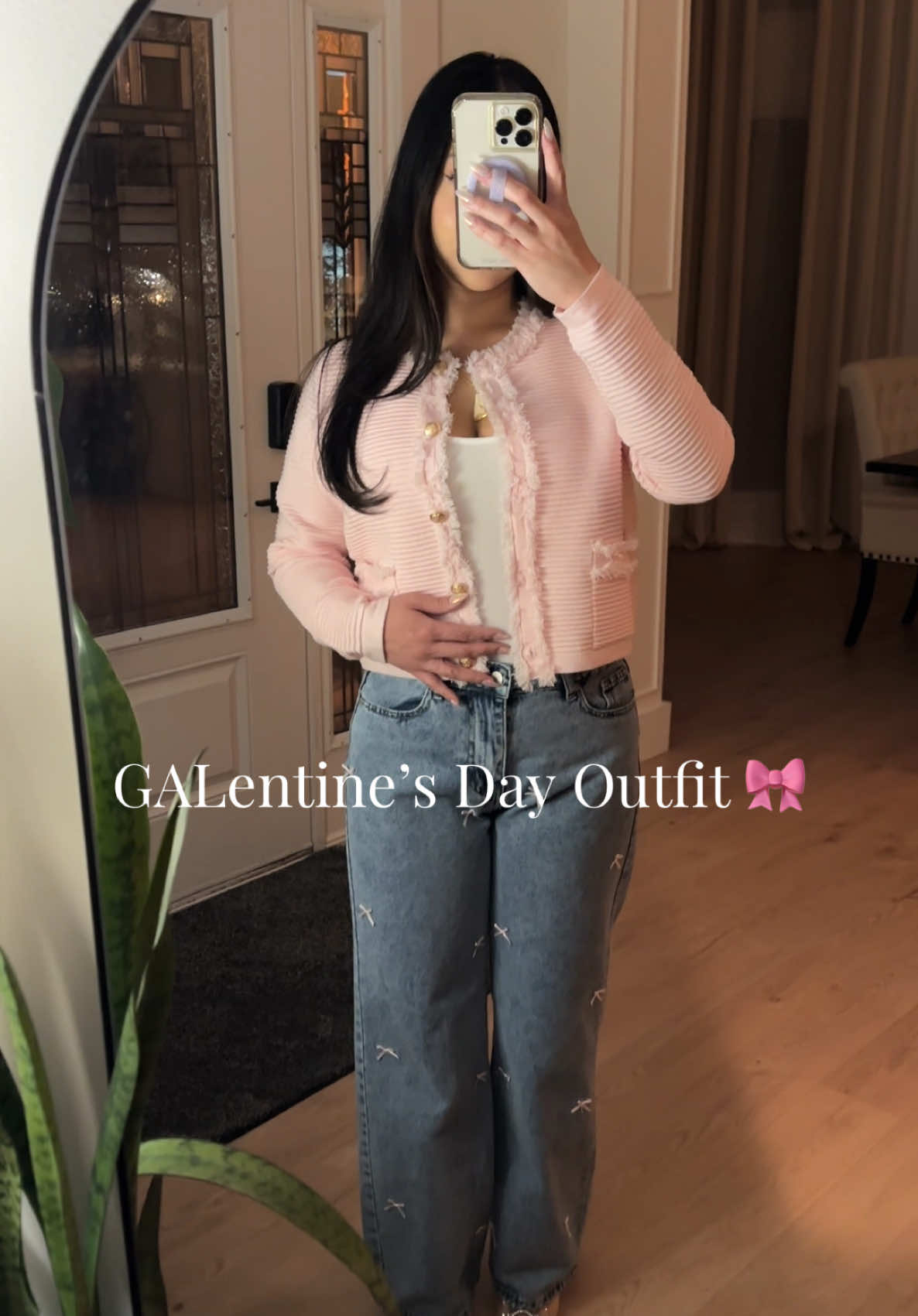 We love a good Ross find! ✨ Galentine’s day inspired outfit also suited for brunch!  It’s the pink bows for me! The detailing is everything. 🎀 #OOTD #ValentinesDay #galentinesday #valentinesdayoutfit #galentinesdayoutfit #fyp #outfitinspiration #ross #rossfinds #rossoutfits #fypシ #fyppppppppppppppppppppppp 