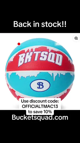 Size 7 basketballs are back in stock. Save 10% when using code OFFICIALTMAC13 at checkout with all purchases!!! https://bucketsquad.com/officialtmac13 #teambktsqd #basketball #ballin #ballislife #NBA #drip #fire #clothes #fit #gym #GymLife #gymmotivation #sell #brand #fyp #fy #fyp*› #trendingreels #trend #trending #video #viral #viralreels #viralvideos #explore #explorepage #reels #shop 