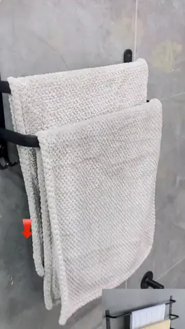 Rak Gantungan Handuk Minimalis 3 Tingkat dari besi kokoh murah. #rakhanduk#rakhandukkamarmandi#jemuranhandukdinding#jemuranhandukaestetik#jemuranhandukminimalis