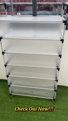 7 Layers Shoe Rack Organizer #holidayessentials #fypppppppppppppppppppppp #fypシ゚viral #budolfinds #followus #viralvideostiktok #checkoutnow🛒🛒✅ 