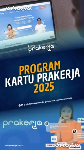 Halo sob! Sebelum pendaftaran akun dan seleksi Prakerja tahun 2025 dibuka, yuk kita pahami dulu program Prakerja tahun 2025 ini agar kamu tidak salah alamat. Dapatkan berbagai informasi mengenai Prakerja, pendaftaran Prakerja dan pembukaan gelombang Prakerja tahun 2025 di sosial media kami Follow @infokartuprakerja @infokartuprakerja  @infokartuprakerja  #Prakerja2025 #KartuPrakerja #JadiBisa #Siapdarisekarang #InfoPrakerja #PendaftaranPrakerja #DaftarPrakerja #DaftarPrakerja2025 #InfoKartuPrakerja #PendaftaranPrakerja #Gelombang73