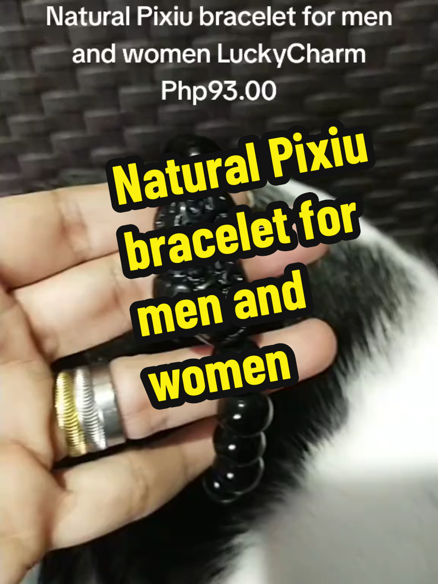 Natural Pixiu bracelet for men and women Lucky Charm #pixiu #pixiubracelet  #luckycharm #pampaswerte 