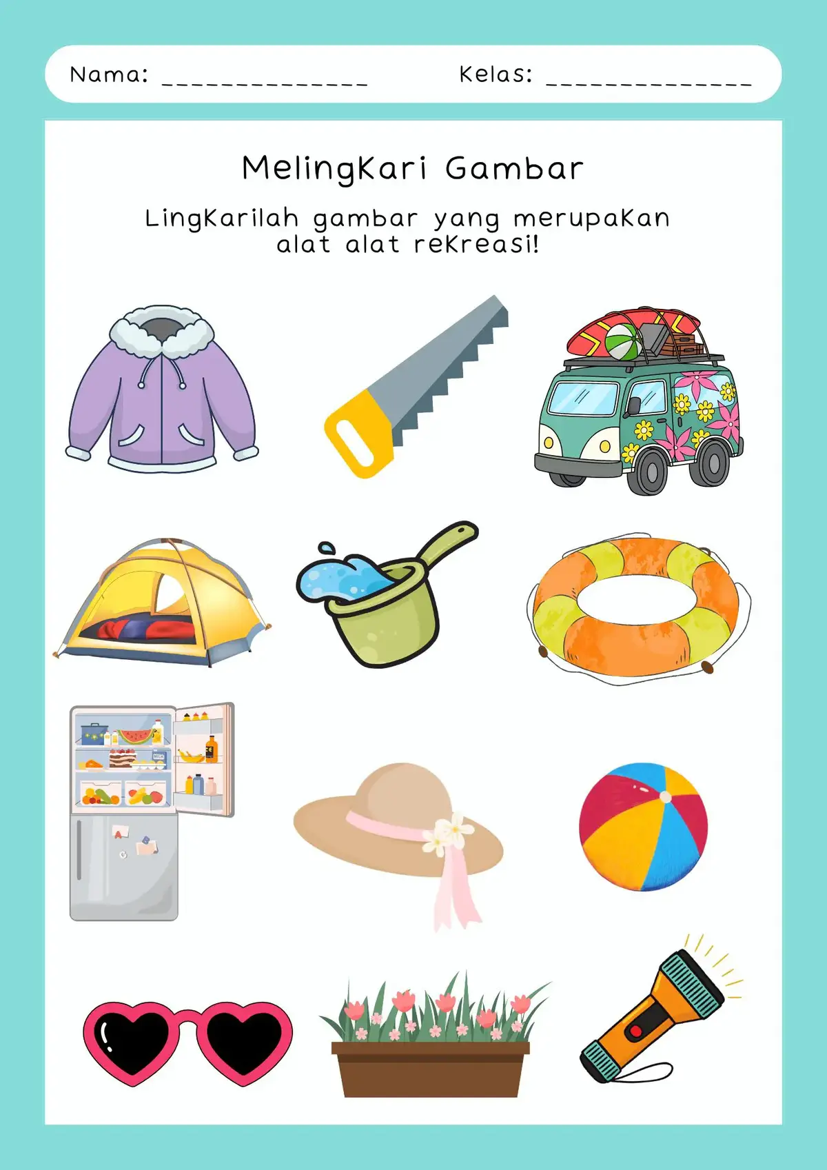 lembar kerja anak tema rekreasi. tekan lama pada video lalu simpan gambar untuk print.  #gurupaud #gurutk #cilacap #rekreasi #temarekreasi #idekegiatananaktk #lembarkerja #worksheetsforkids #kindergarten #edukasi #mazegame #anaktk #pantai #kebunbinatang #pegunungan #kolamrenang 