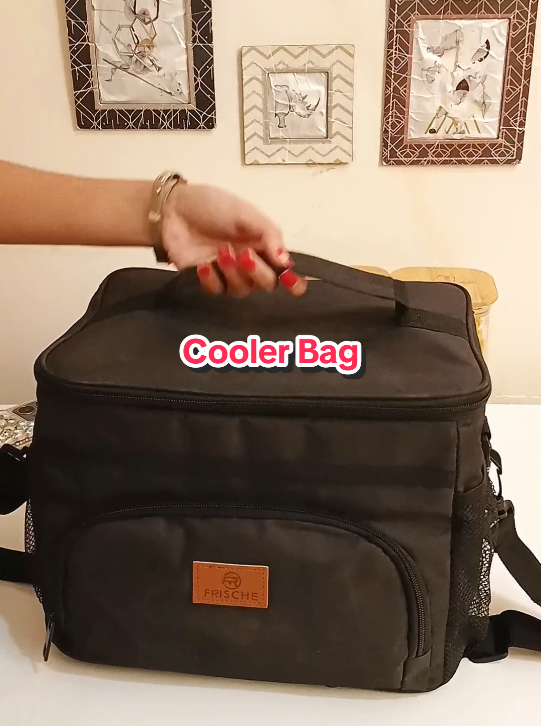 ang lunch bag na pwede mo dalhin panh picnic! Pwede mo lagyan ng yelo dahil insulated ito at nakasisigurong matibay to! #Locaupin #fyp #lunchbag #insulated #bag #picnic #food 