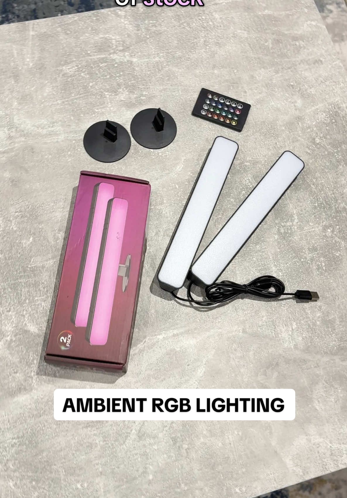 AMAZING ambient lighting for only £10? #tv #tvshow #GamingSetup #homeoffice #tiktokmademebuyit #spotlight 