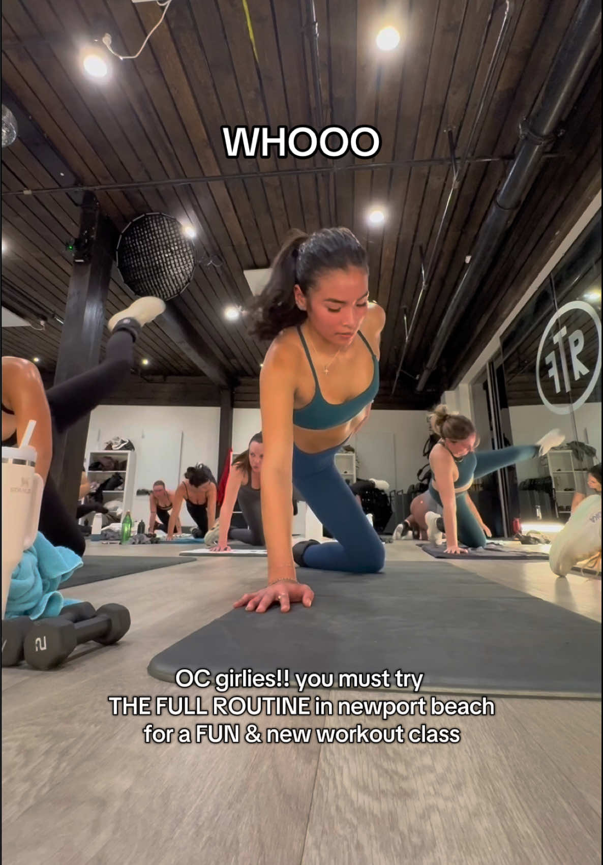 the 1st class is FREE! tracy anderson method in OC 🙌🏽✨ @The Full Routine @mel #oc #hotpilates #matpilates #thefullroutine #orangecounty #dance #ocpilates 