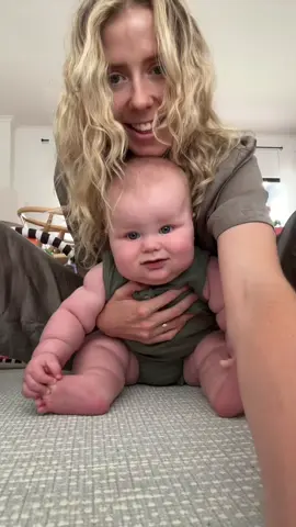 Hopefully Harvey gets rhythm from his Dad and not from me 😅😅  #babytiktok #babytok #babiesoftiktok #chubbybaby #fyp 